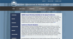 Desktop Screenshot of napsa.org